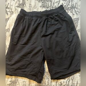 Gymshark Shorts Large Black Meshy